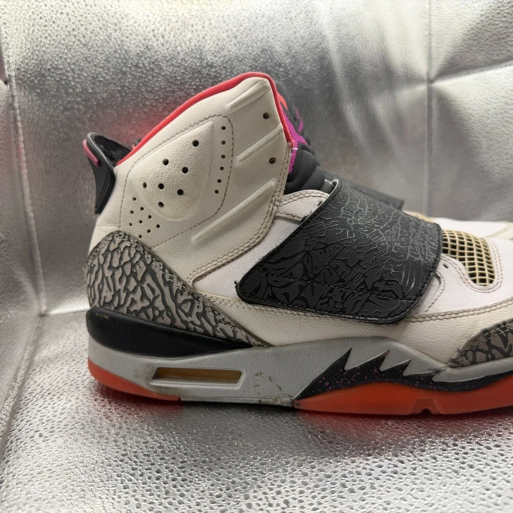 Size 10.5 Nike Air Jordan‎ Son of Mars Mens Hot Lava Red White Shoes 512245-105